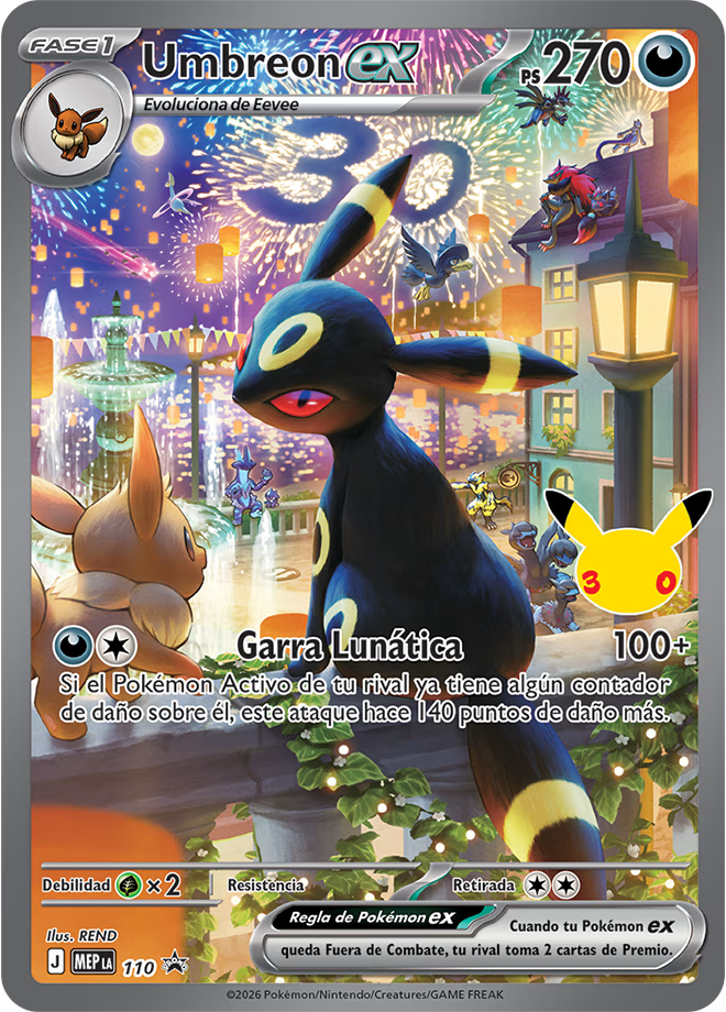Preventa UPC 30.º Aniversario Pokémon (Español)