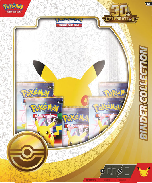 Binder Collection 30 ° Aniversario de Pokémon (Ingles)