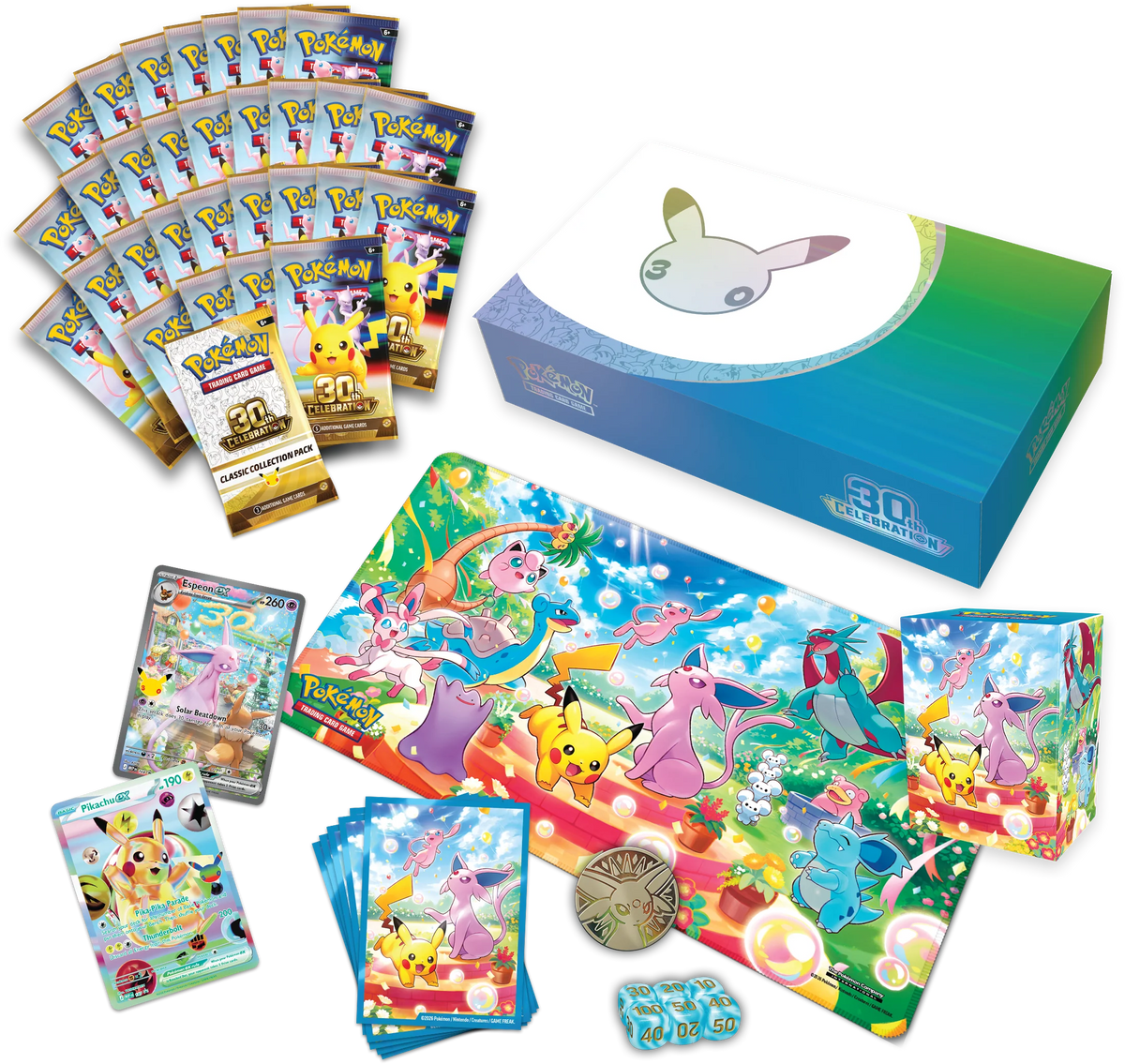 Preventa UPC 30.º Aniversario Pokémon (Ingles)