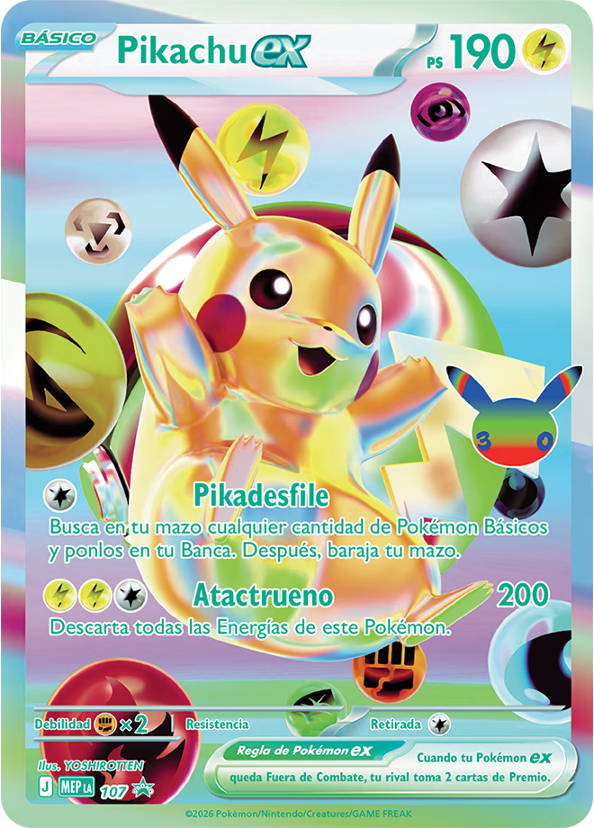 Preventa UPC 30.º Aniversario Pokémon (Ingles)
