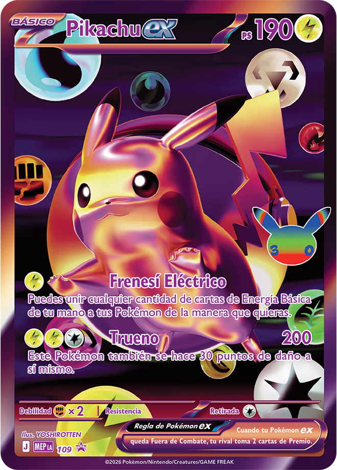 Preventa UPC 30.º Aniversario Pokémon (Ingles)